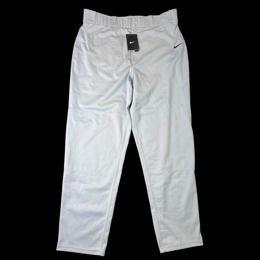 Nike Mens Dri-FIT Vapor Select Baseball Pants Size XL Light Grey NWT 615282-052